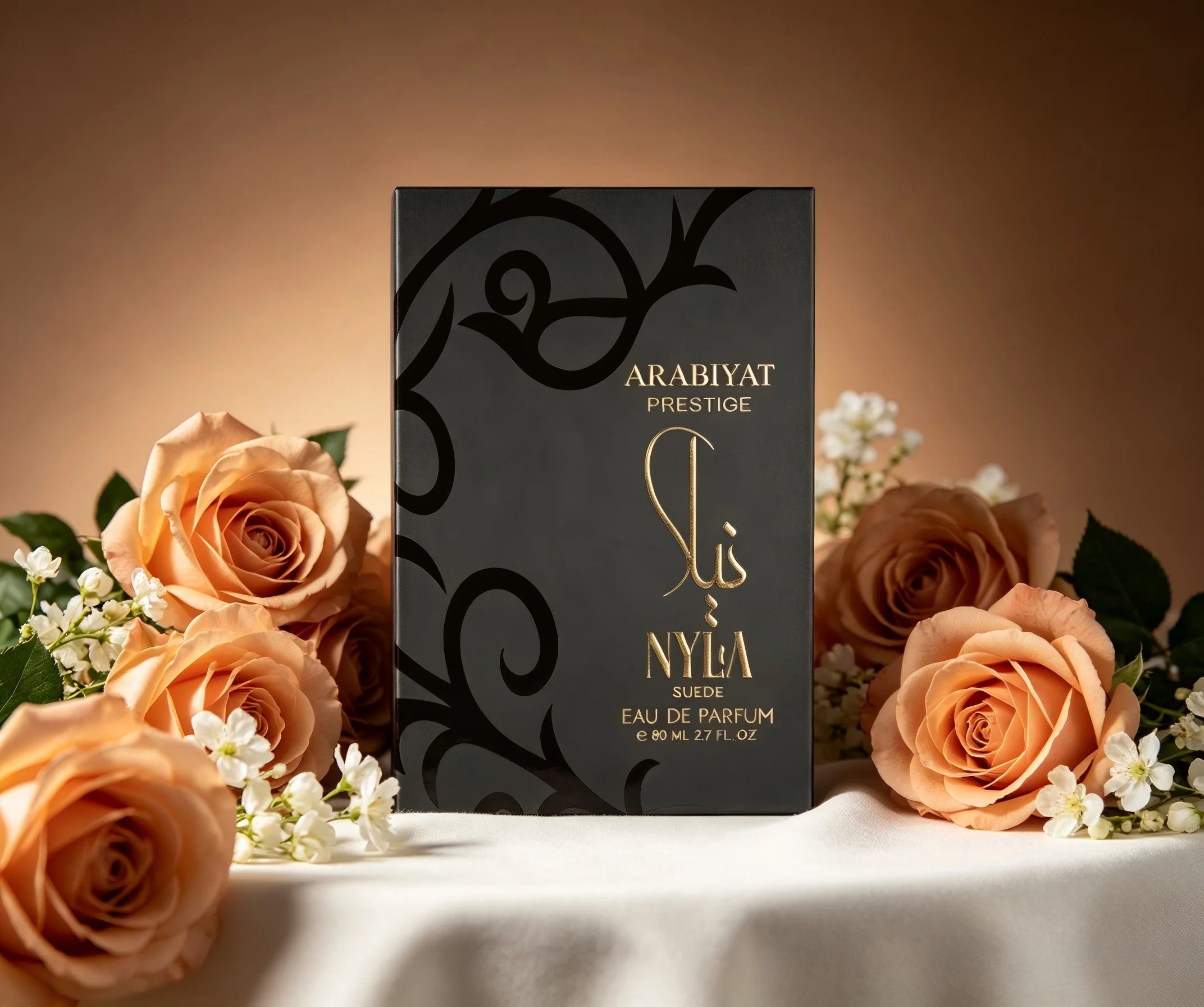 Perfume Arabiyat Nyla Suede Eau de Parfum de 2.7 Fl Oz, f...