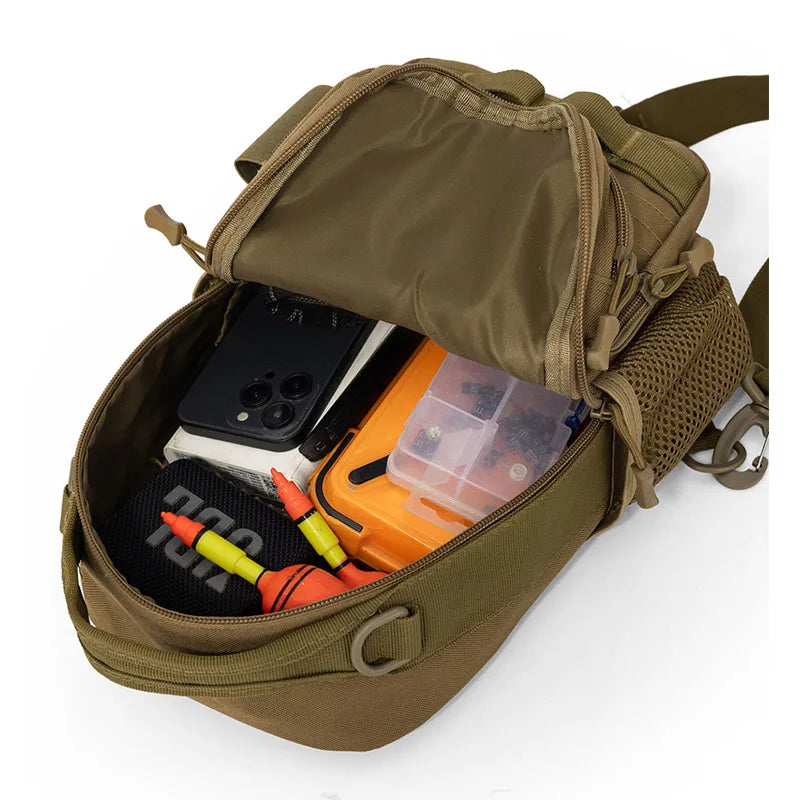 Bolsa táctica de pecho para escalada, accesorios para moc...