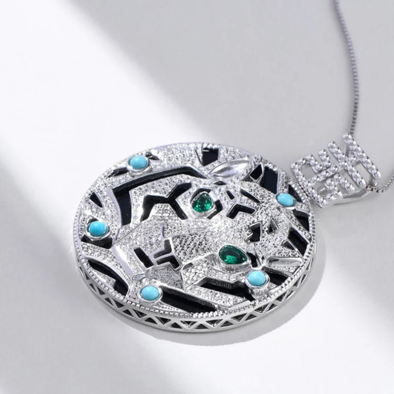 Colgantes de Plata de Ley S925 para Mujer, Nuevo Estilo d...