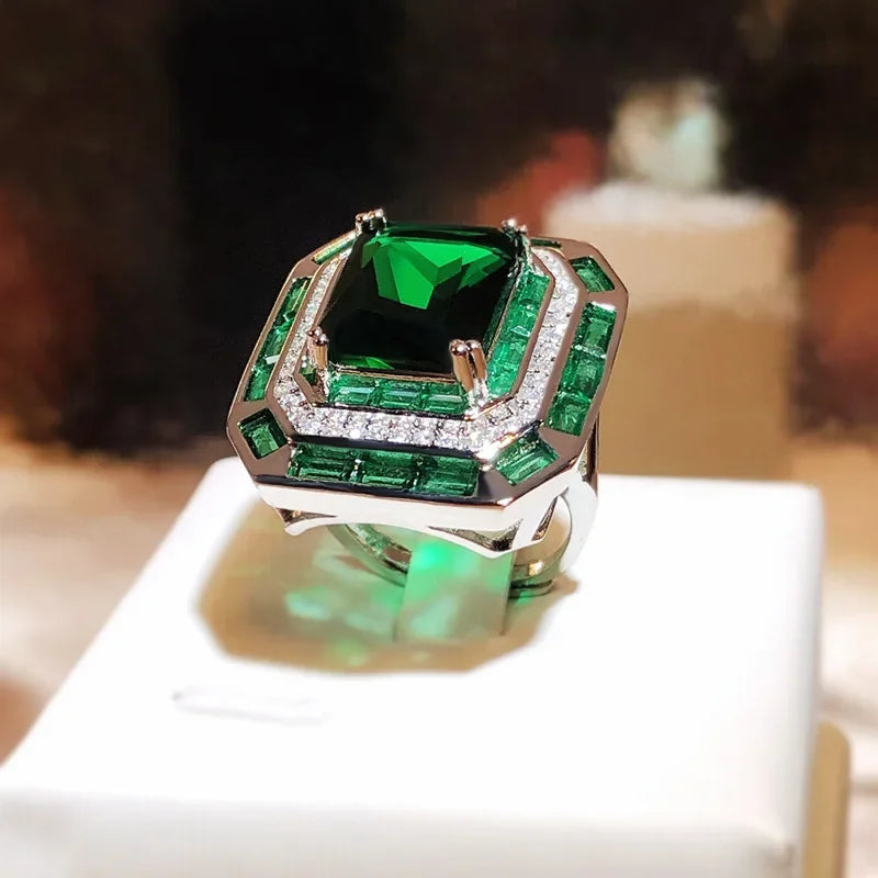 Anillos de plata de ley 925 a la moda para mujer, joyería...