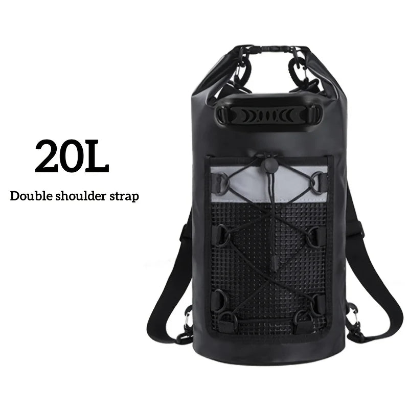 Bolsa seca flotante de 40L para kayak, natación, playa, i...
