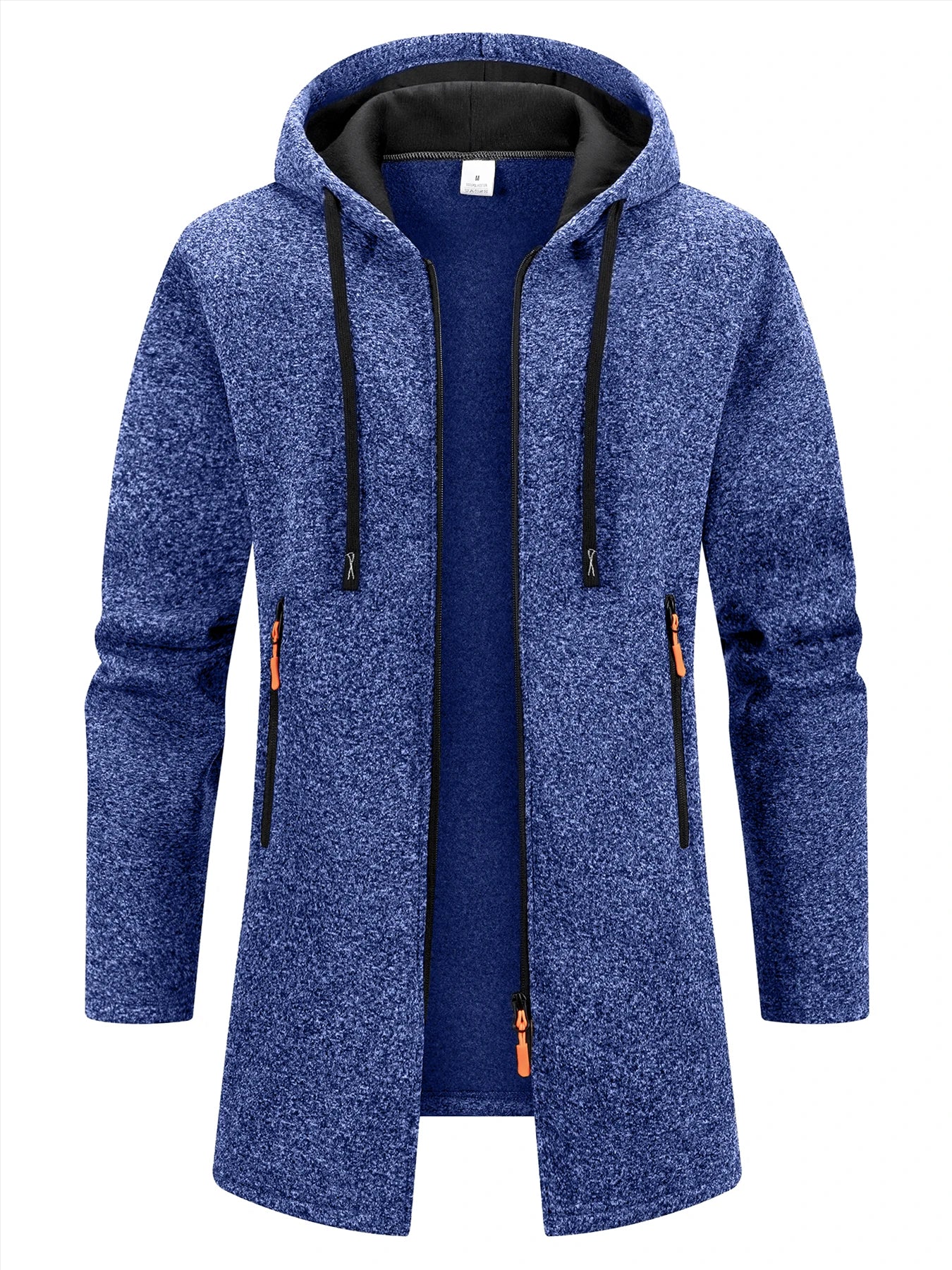 Chaqueta Invierno Hombre Oversize Cremallera Capucha Caliente - Corporación Turística