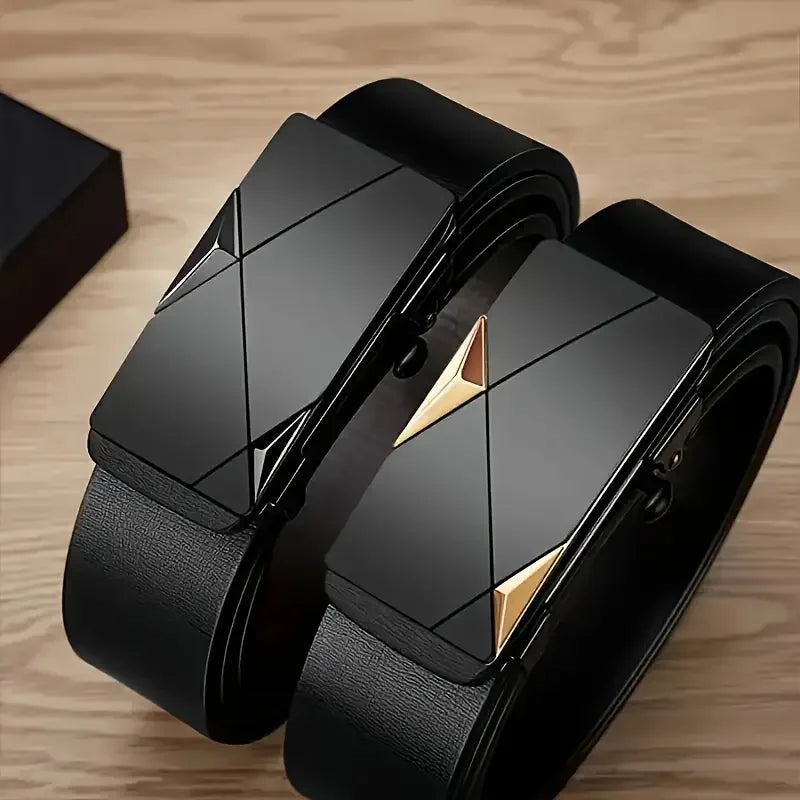 Cinturón Cuero PU Automático Hombre: Moda y Elegancia para Toda Ocasión - Corporación Turística