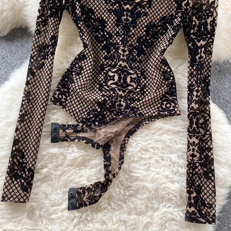 Bodycon para mujer 2026, mono sexy coreano sin espalda de...