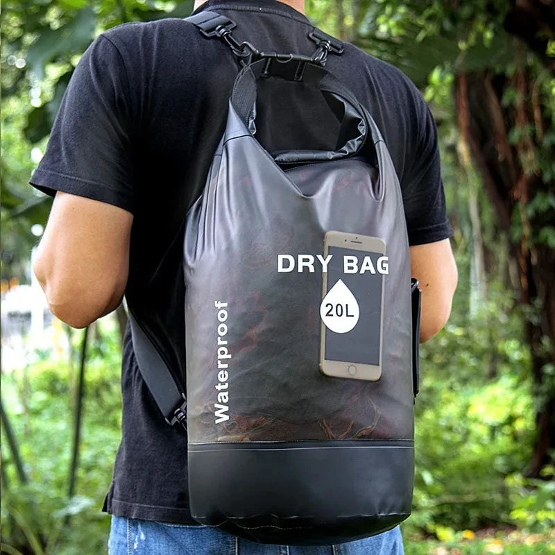 Bolsa Impermeable para Natación, Mochila Transparente de ...