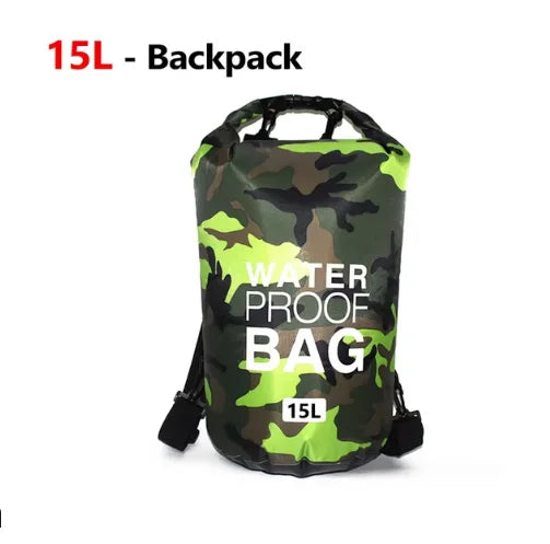 Paquete de natación de PVC, mochila seca para mujeres y h...