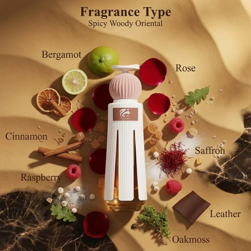 Perfume Floral Frutal para Mujer, 50ml, Dulce, Suave, Ele...