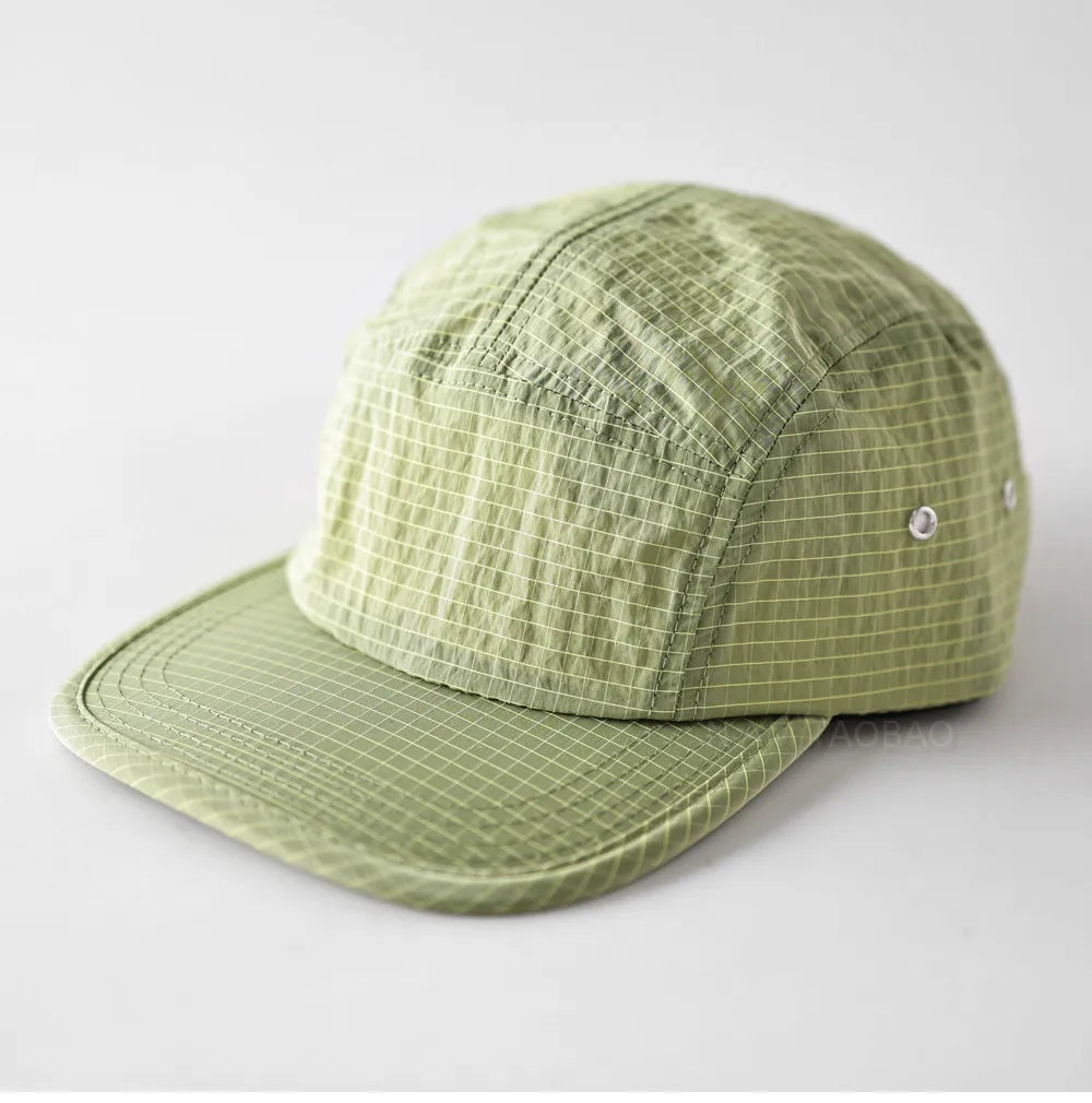 Gorra Béisbol Secado Rápido Visera Plana Unisex Correr Deportes - Corporación Turística