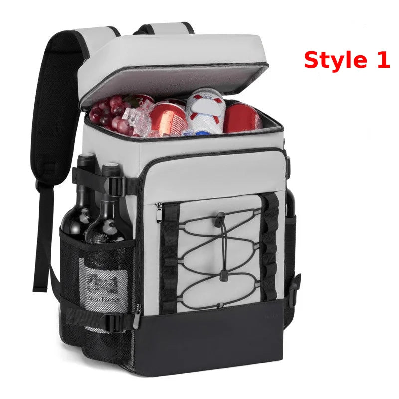Mochila enfriadora con aislamiento impermeable de 30L par...