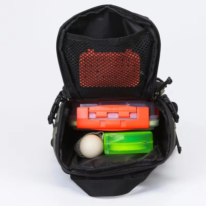 Bolsa de pecho de pesca para hombre, mochila táctica, riñ...