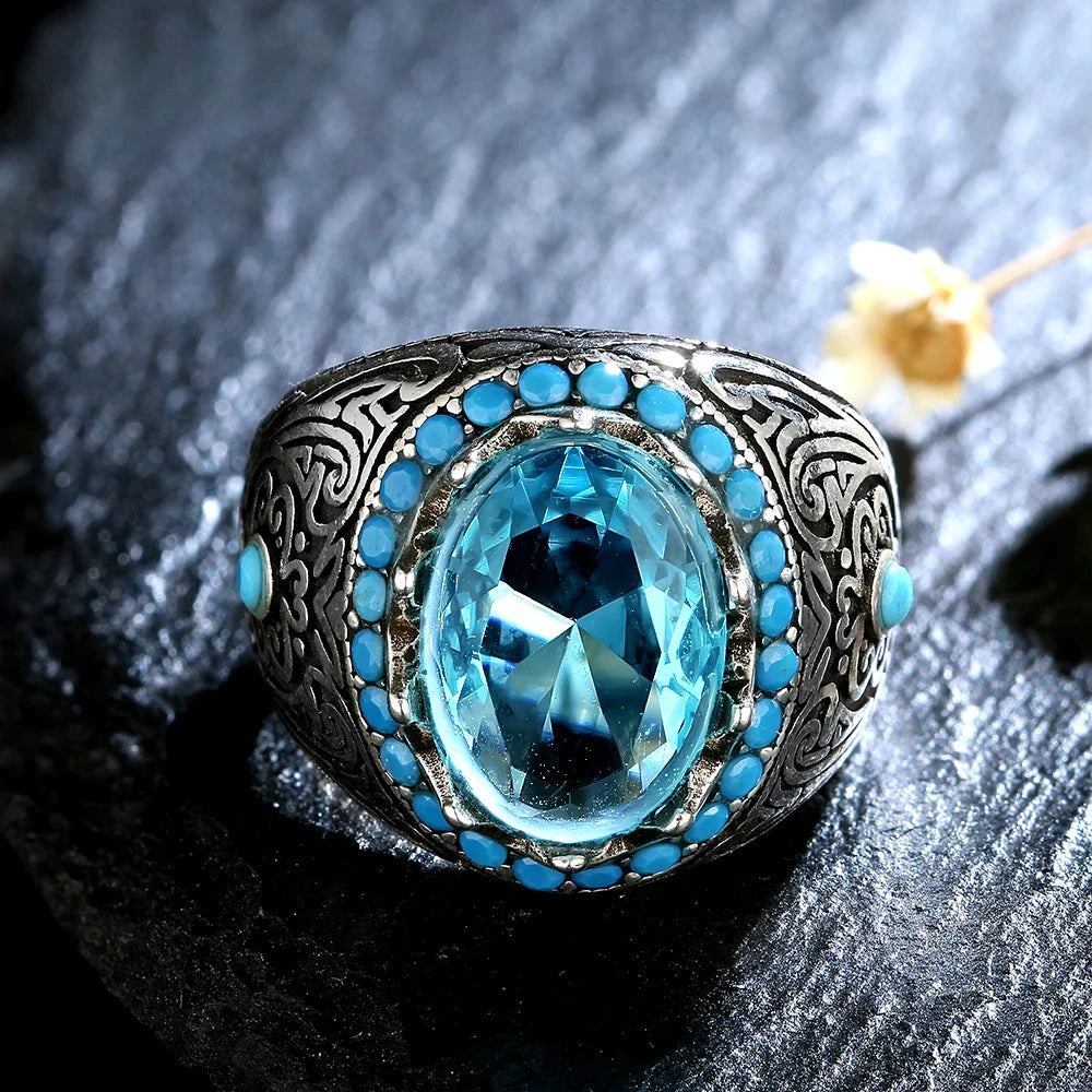 Silver unisex ring from Corporación Turística featuring a sleek design, perfect for men and women.