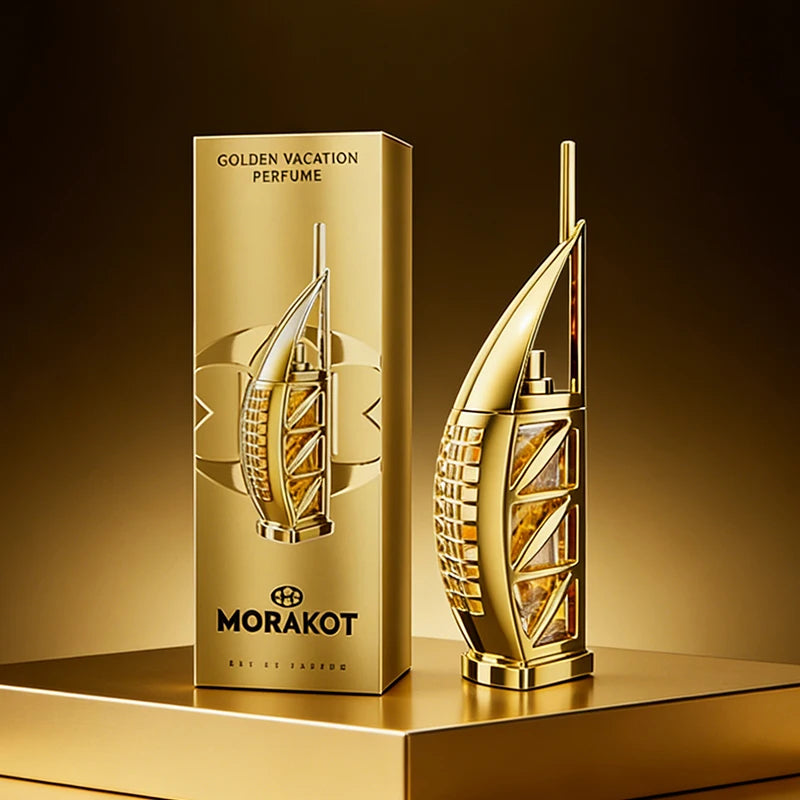 Perfume Unisex MORAKOT Golden Vacation, Larga Duración, 7...