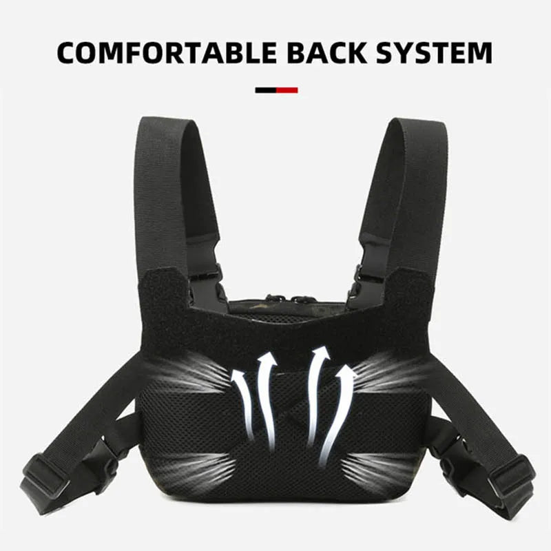 Mochila táctica para aparejo de pecho, Kit de reconocimie...