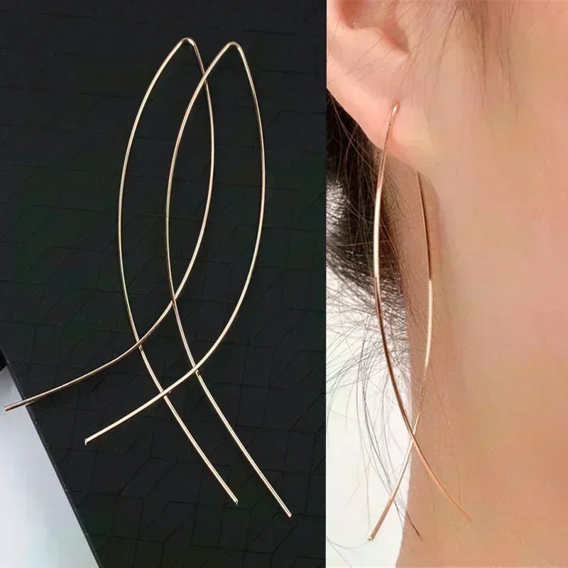 Nuevos pendientes cuadrados de circonita de cristal marró...