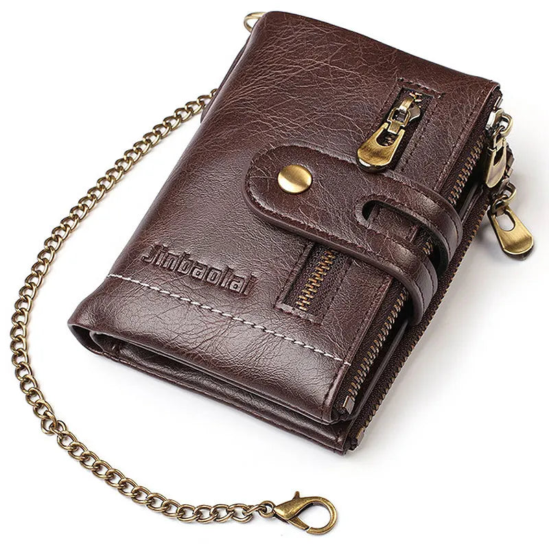 Nuevas carteras para hombre, tarjetero corto de cuero PU,...