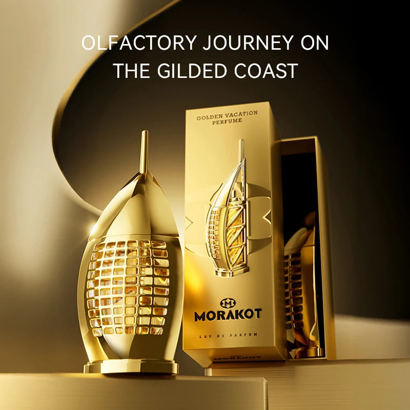 Perfume Unisex MORAKOT Golden Vacation, Larga Duración, 7...