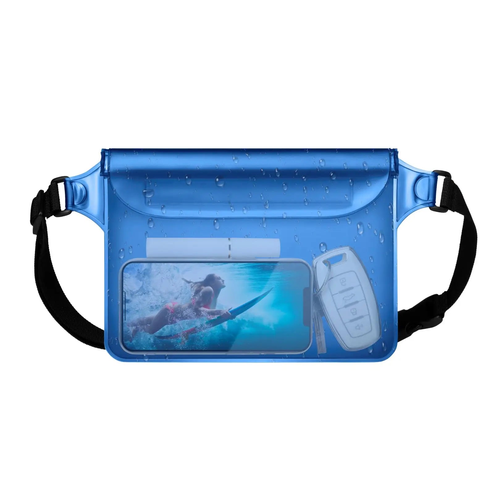 Bolsa Impermeable Teléfono Playa Kayak con Correa Ajustable