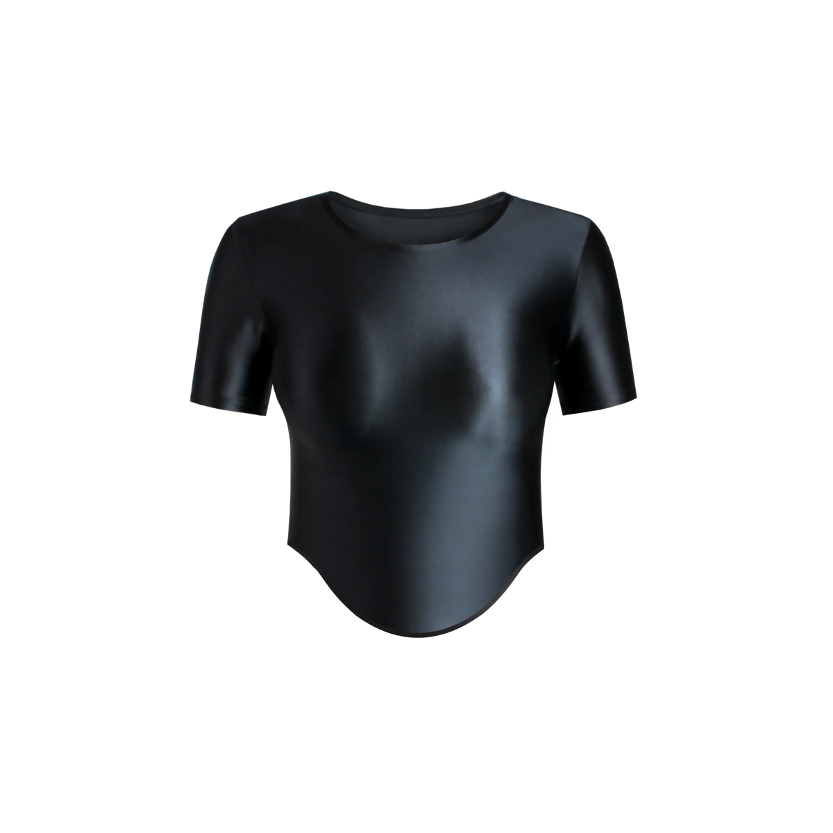 Camiseta elástica brillante y suave para mujer MJINM, cam...