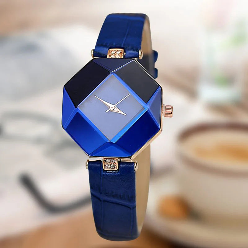 Reloj geométrico exquisito para mujer, relojes de pulsera...