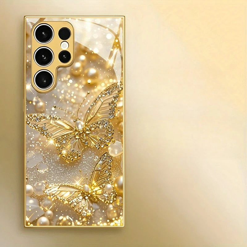Flexible phone case with glass-like finish, available in over 15 models, by Corporación Turística.