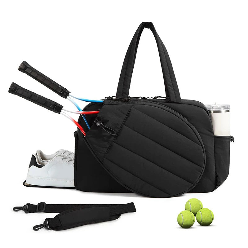 Bolsa para raquetas de tenis, bolsa de gimnasio para muje...