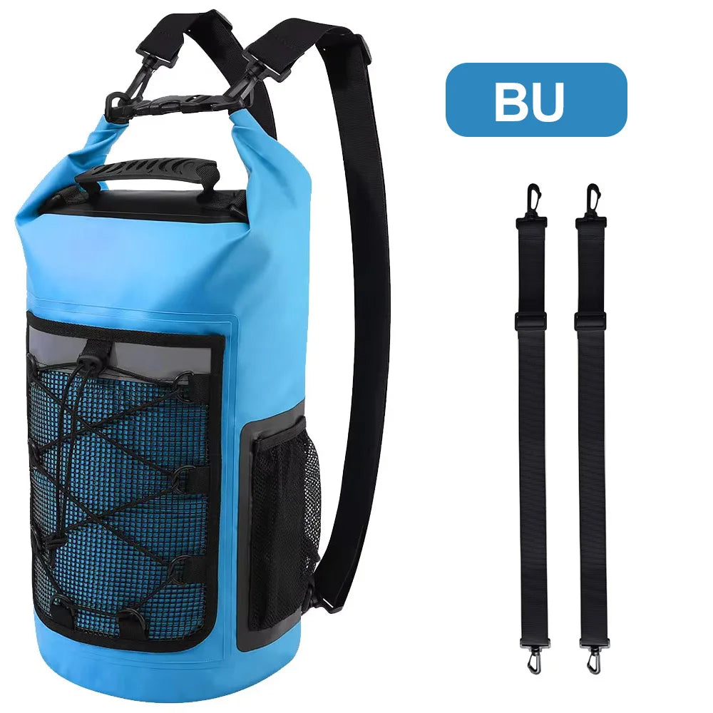 Mochila impermeable de 25L para natación, bolsa seca para...