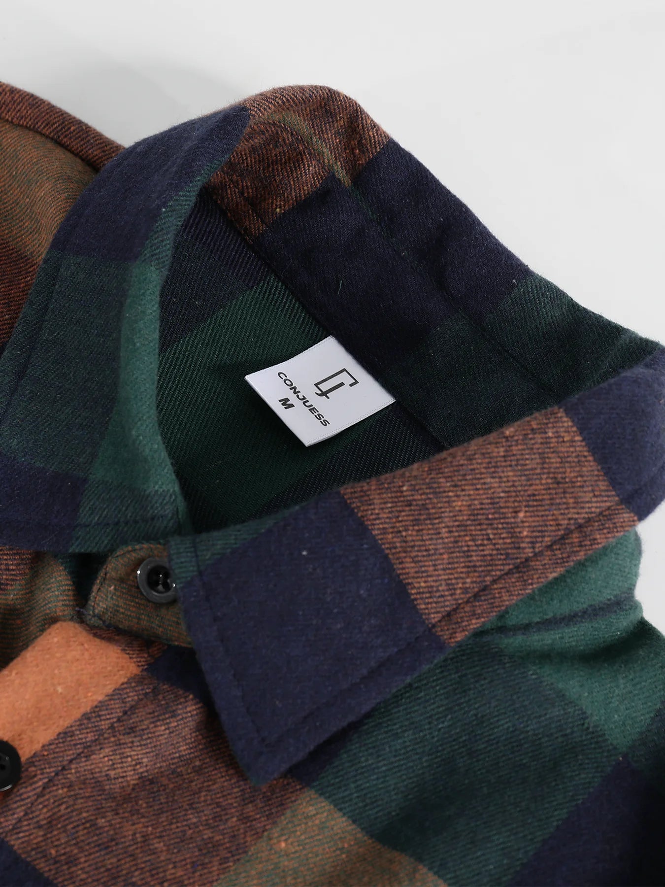 Camisa Franela Vintage Hombre Casual Holgada Otoño Primavera