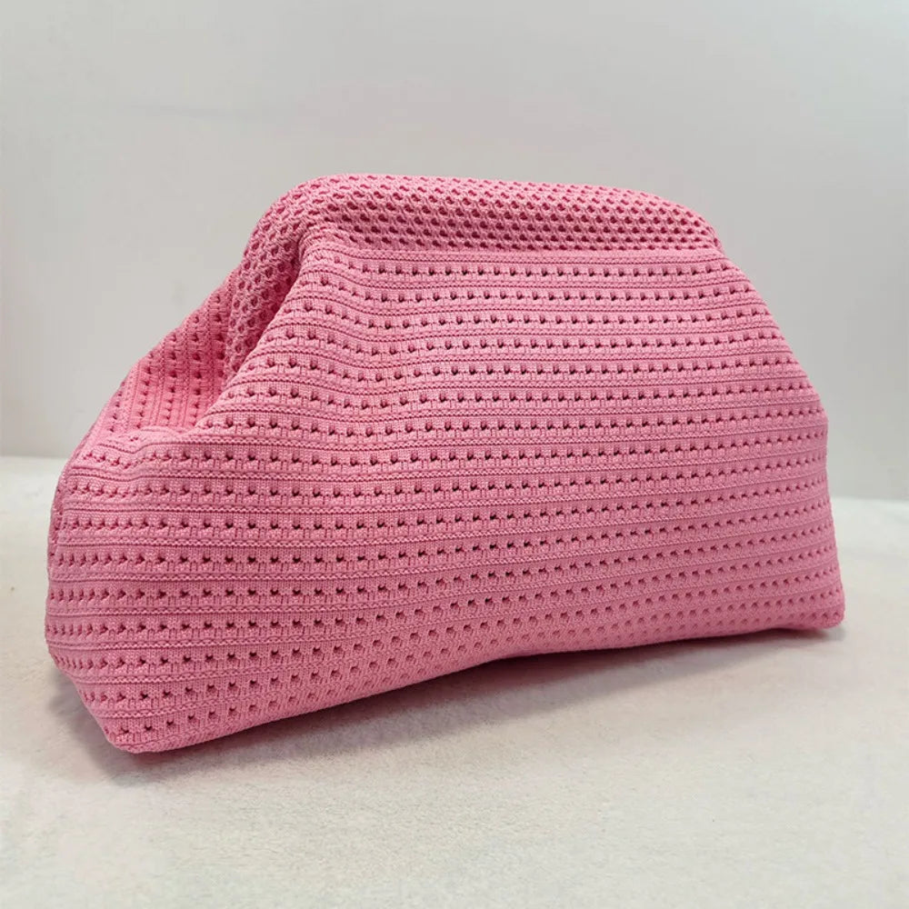 Bolso de mano de playa de Color liso para mujer, bolso de...