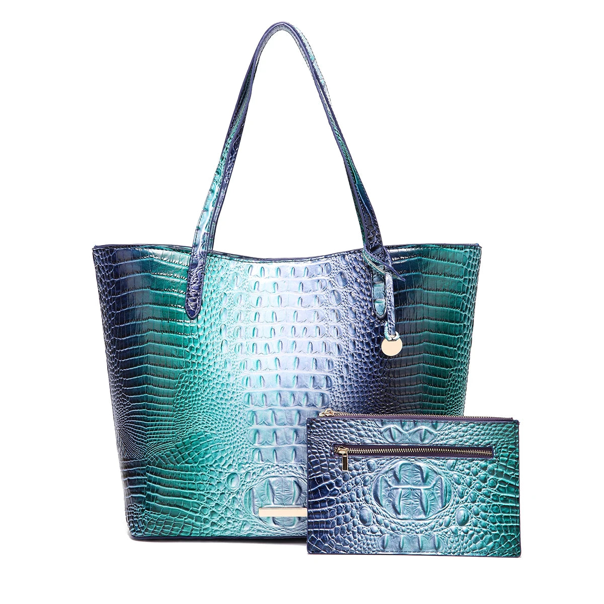 Conjunto de bolsos de mano con textura en relieve para mu...