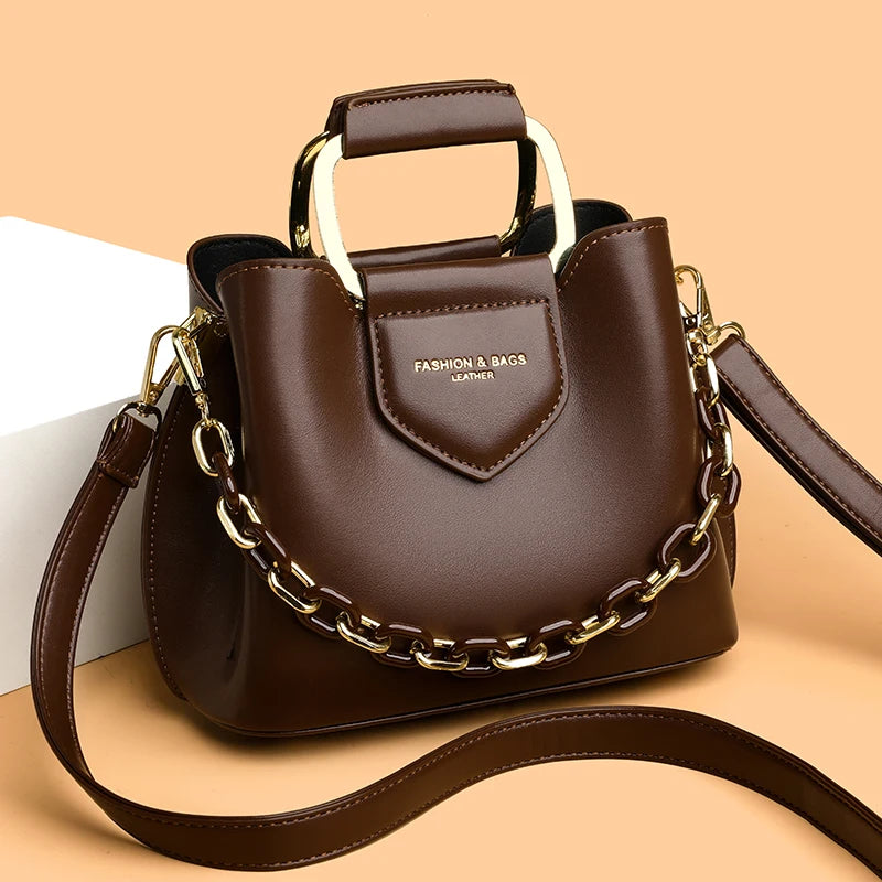 Nuevos bolsos de hombro de PU de alta calidad para mujer,...