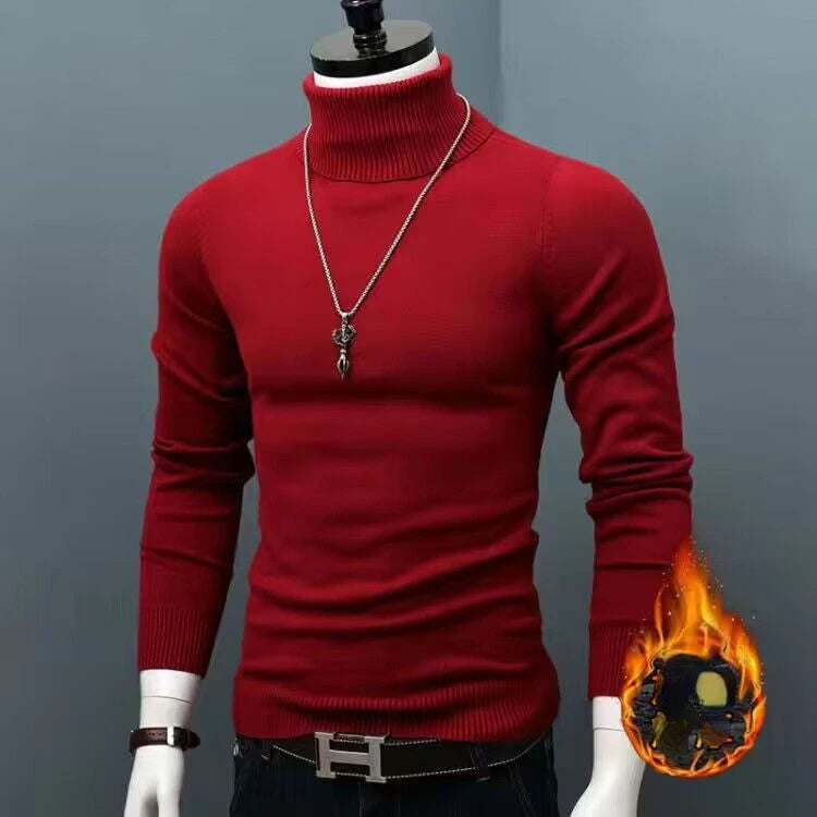 Suéter grueso y cálido de invierno para hombre, suéteres ...