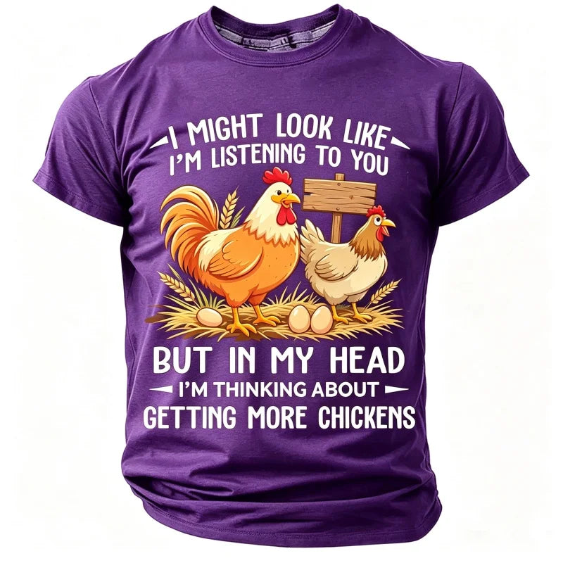 Men's short sleeve T-shirt by Corporación Turística with a fun graphic design, casual fit, and vibrant colors.