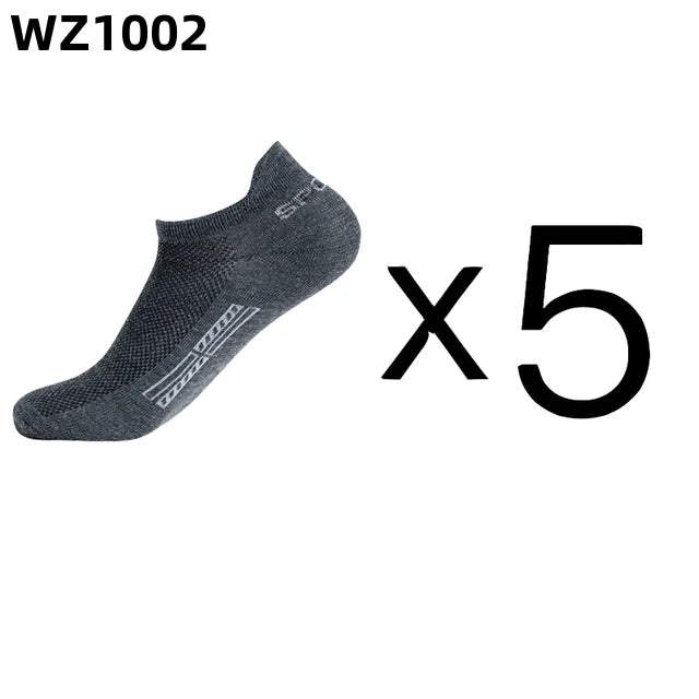 5 pares de calcetines tobilleros de alta calidad para hom...