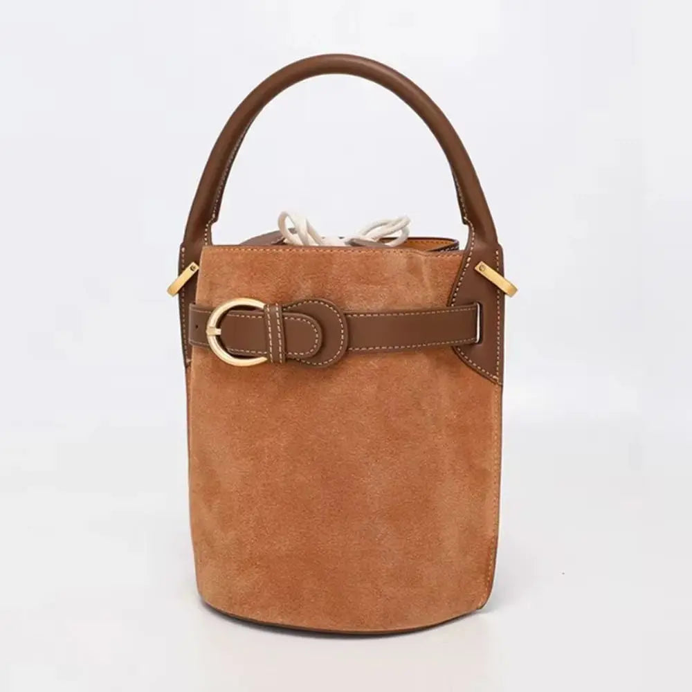 Bolso de lujo versátil de PU, bolso de cubo de gran capac...