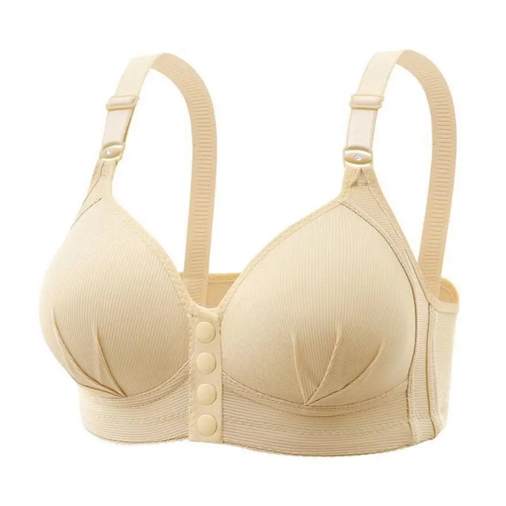 Comfortable cotton women's bra in size G with lightweight design, featuring supportive cups and adjustable straps.