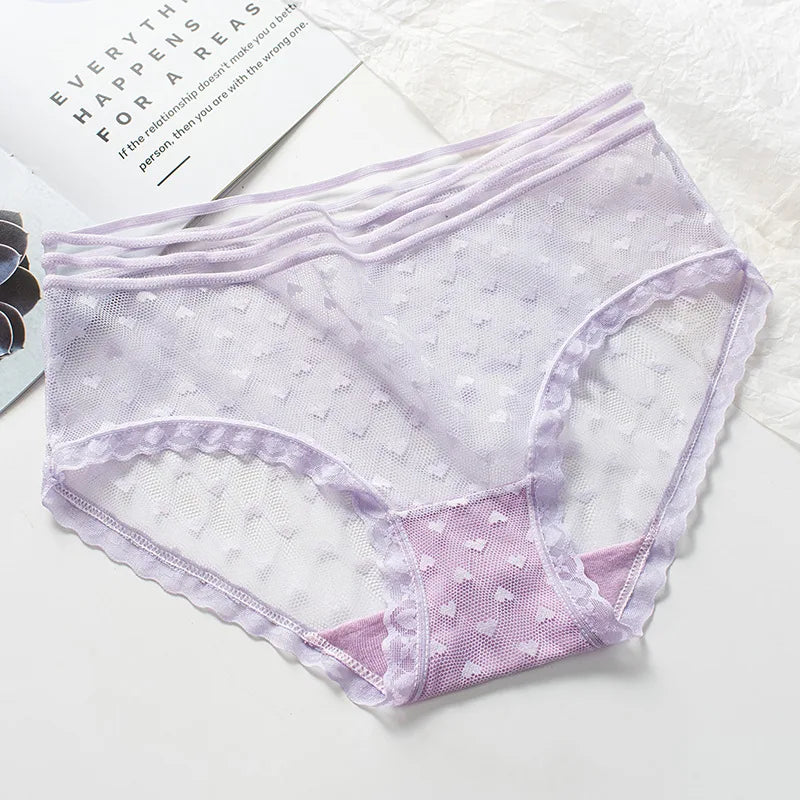 Delicadas bragas de encaje para mujer, ropa interior de verano, en diseño cómodo y elegante, de la marca Corporación Turística.