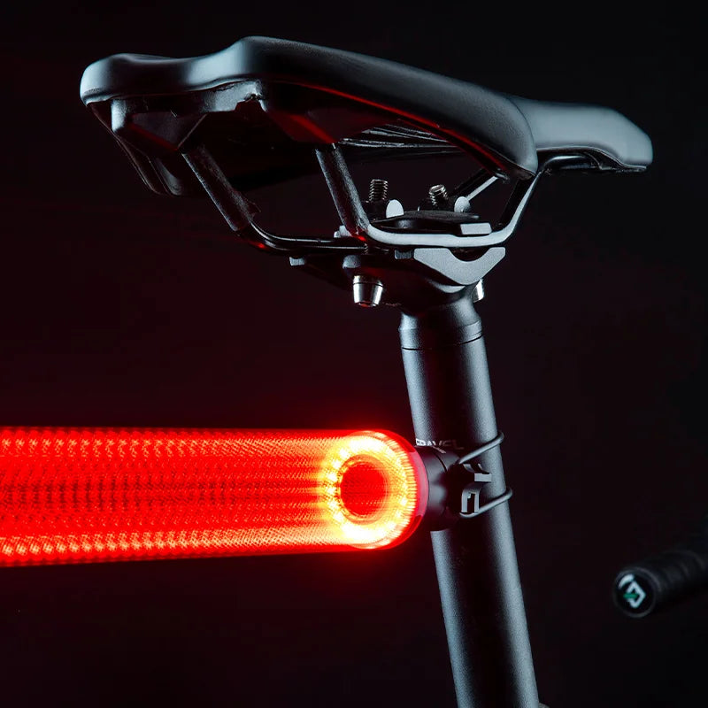 ROCKBROS Luz Inteligente para Bicicleta - Seguridad Nocturna Recargable - Corporación Turística
