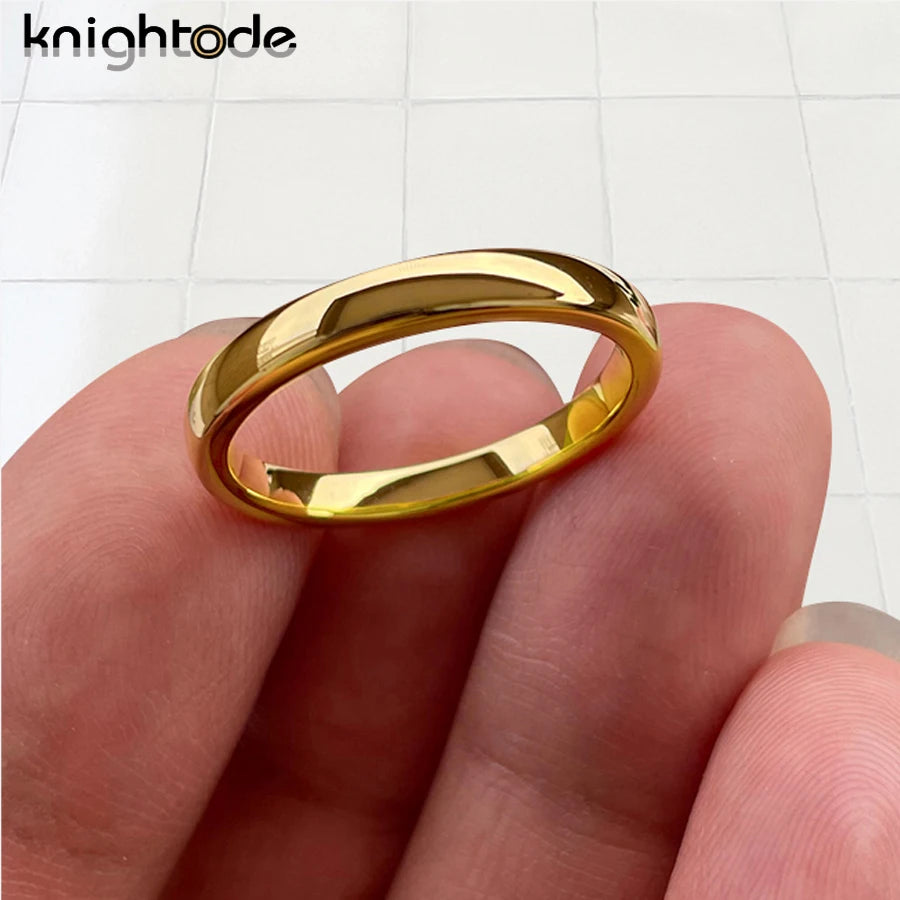 Anillos de boda clásicos de 3mm, 5mm y 7mm, anillos de ca...