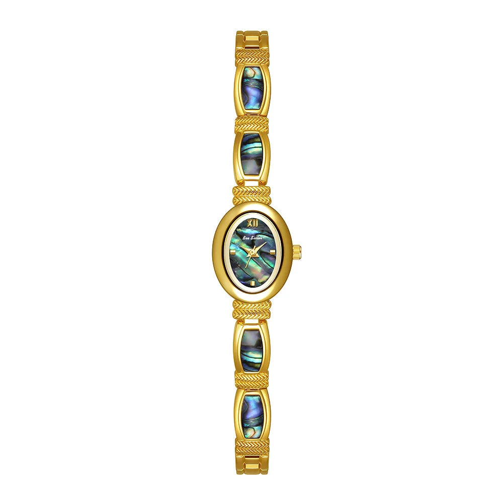 Relojes de pulsera con esfera ovalada para mujer, relojes...
