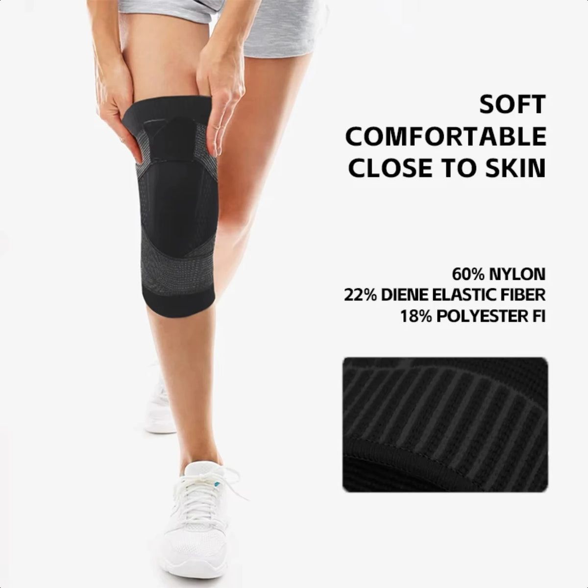 Rodillera deportiva para hombres y mujeres, rodilleras el...