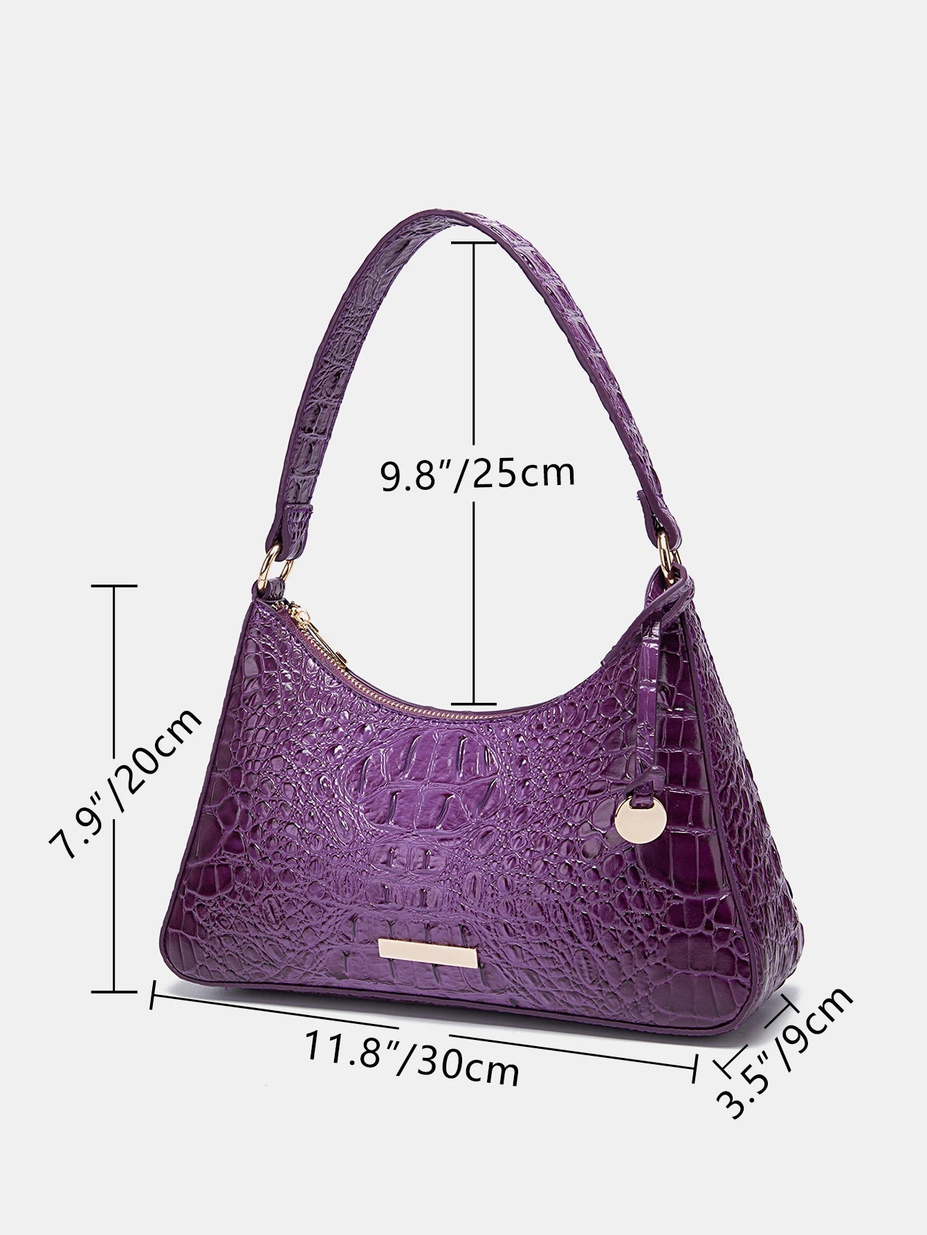 Bolso de mano versátil para mujer, de gran capacidad, ele...
