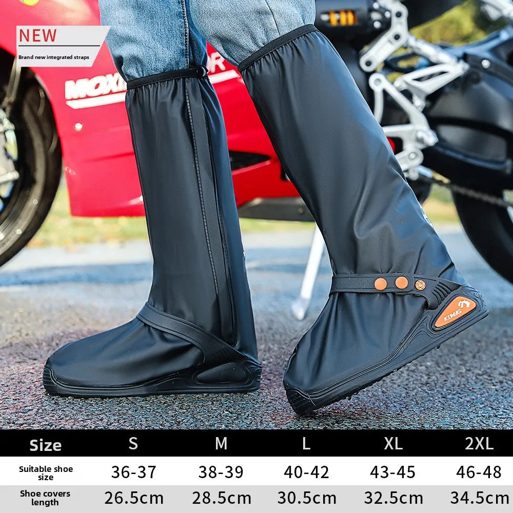 Impermeable para zapatos contra la lluvia de la Corporación Turística, cubre zapatos resistente y transpirable en color gris