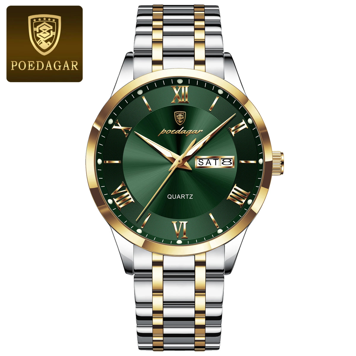 Reloj POEDAGAR de lujo a la moda para hombre, Reloj de pu...
