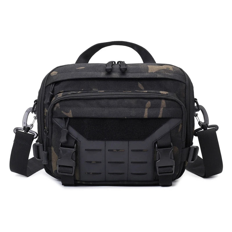 Bolsa de escalada táctica Molle, bandolera grande para vi...