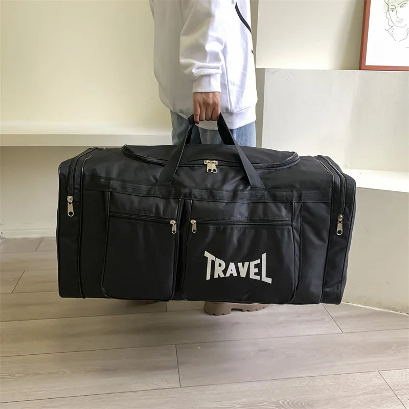Bolsa de viaje plegable de gran capacidad, bolso deportiv...