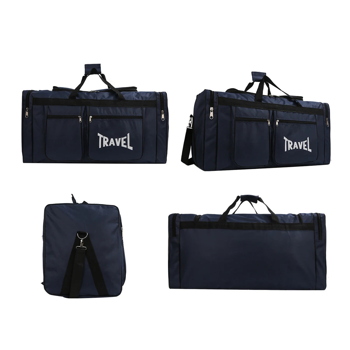 Bolsa de viaje plegable de gran capacidad, bolso deportiv...