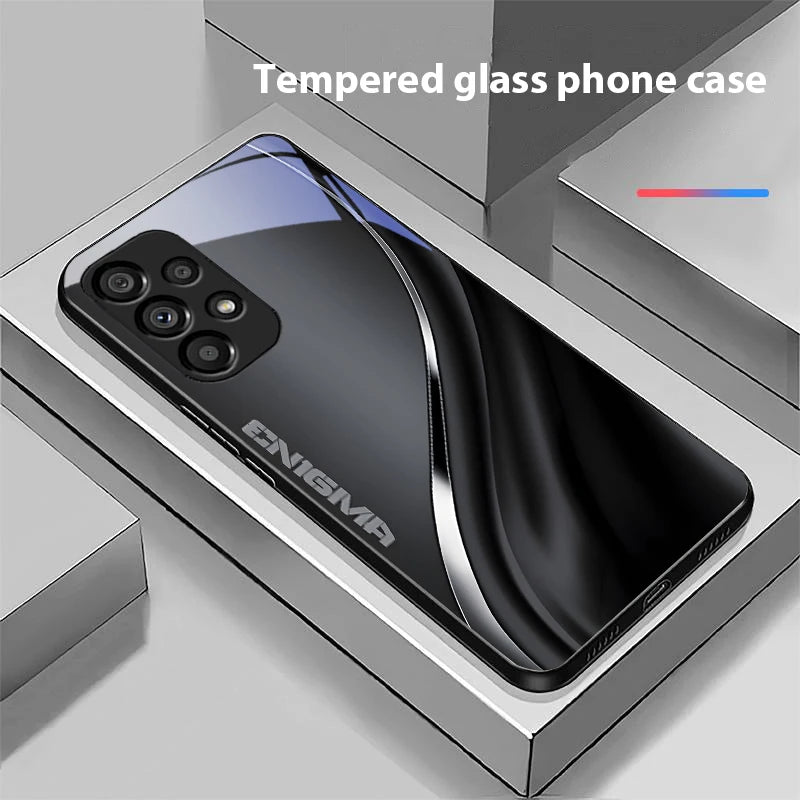 Gradient mixed gray phone case for Samsung S8, S9, S10, and S20 Ultra by Corporación Turística, featuring a stylish fade design.
