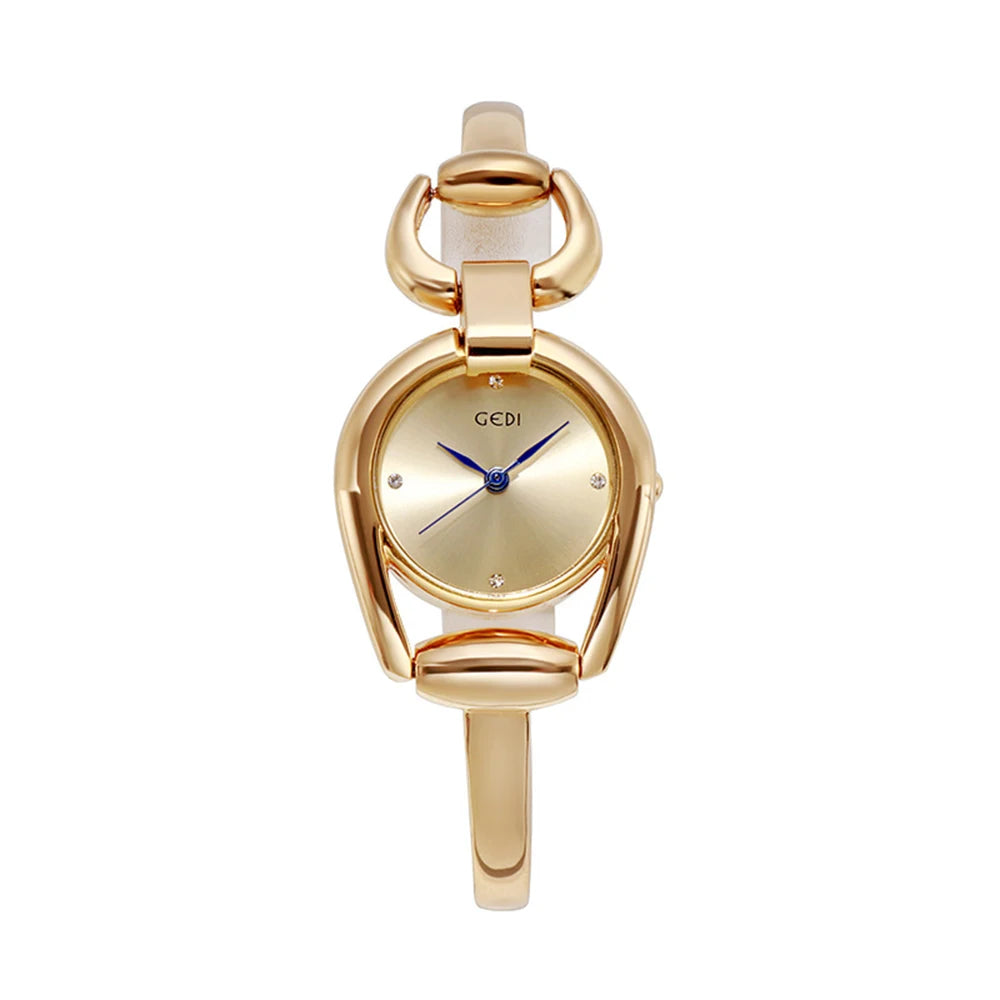 Reloj de Cuarzo con Correa de Acero, Estilo Moderno y Ele...