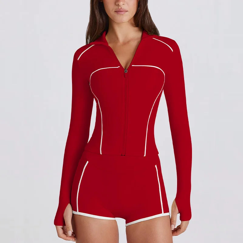 Nueva ropa de yoga de secado rápido, moda deportiva de ma...