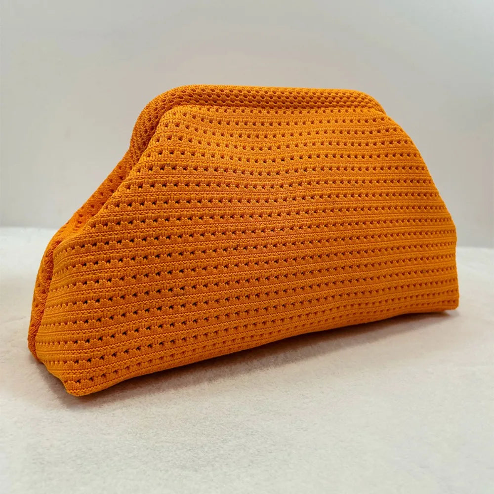 Bolso de mano de playa de Color liso para mujer, bolso de...